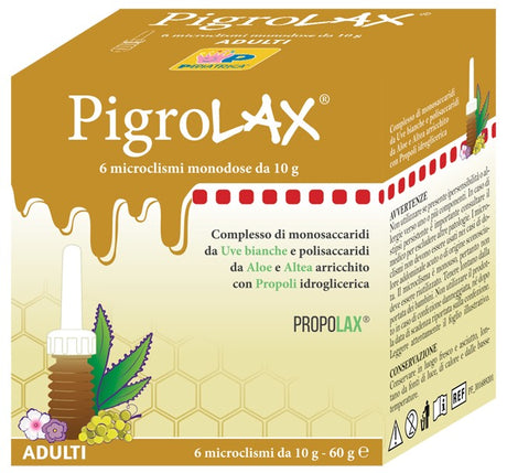 pediatrica microclisma pigrolax adulti 6 x 10 g pediatrica ean 8051160660292