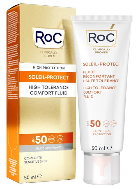 luxury lab cosmetics roc fluido solare viso spf 50 elevata tollerabilita 50 ml roc ean 1210000800060