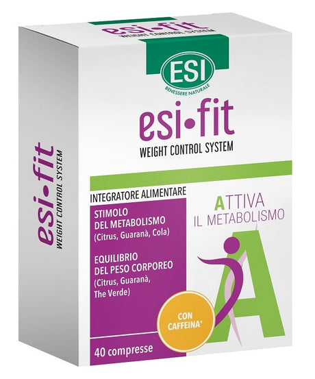 esi esi fit attiva con caffeina 40 compresse esi ean 8008843133055