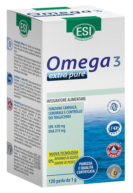 esi esi omega 3 extra pure 120 perle esi ean 8008843133185
