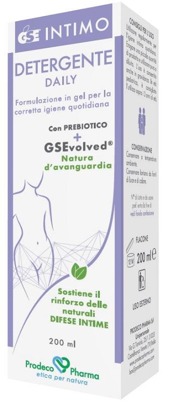 prodeco pharma gse intimo detergente daily 200 ml gse ean 8057968090712