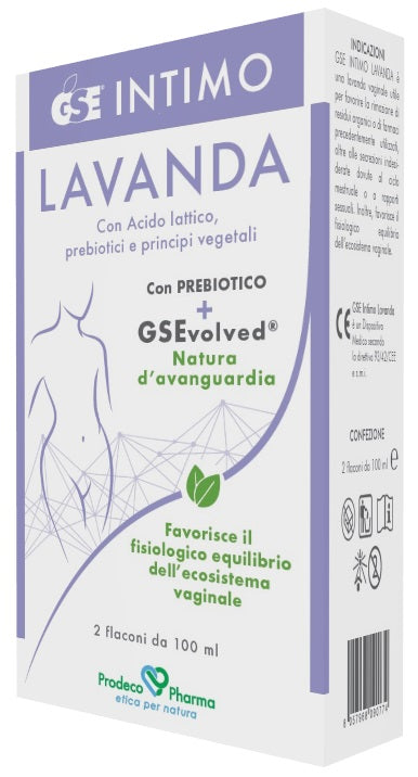 prodeco pharma gse intimo lavanda 2 flaconi da 100 ml gse ean 8057968090774