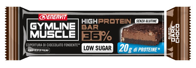 enervit enervit gymline protein bar 36 barretta dark chocolate 55 g enervit ean 8007640828119
