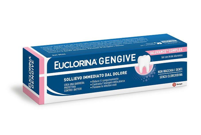 dompe farmaceutici euclorina gengive gel 30 ml euclorina ean 8024825001174