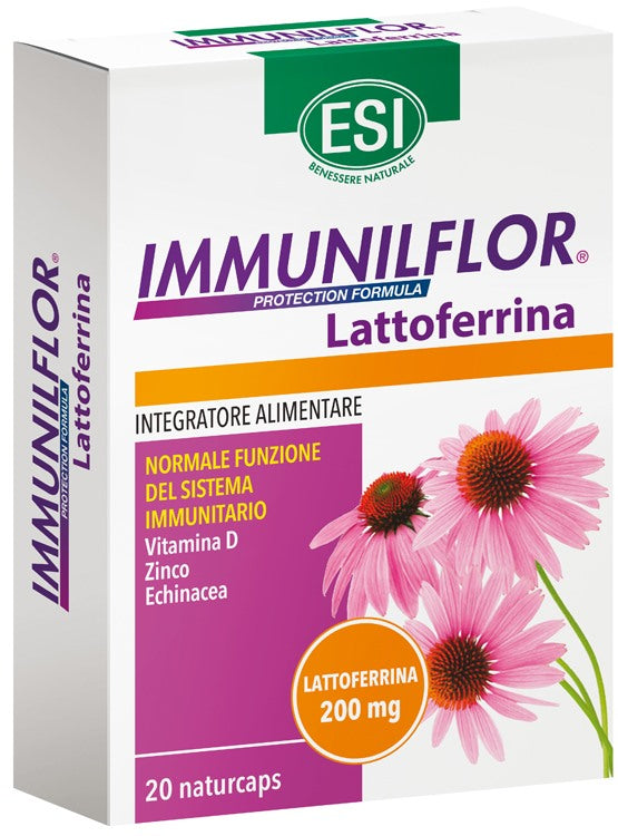 esi esi immunilflor lattoferrina 20 naturcaps esi ean 8008843133345