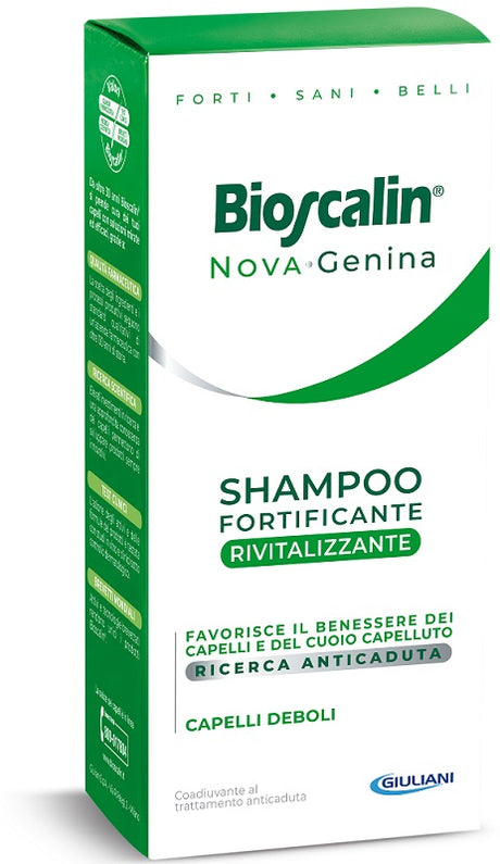 giuliani bioscalin nova genina shampoo rivitalizzante maxi size flacone 400 ml bioscalin
