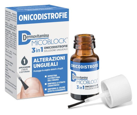 pasquali dermovitamina dermovitamina micoblock 3 in 1 onicodistrofie alterazioni ungueali 7 ml dermovitamina ean 8032738385922