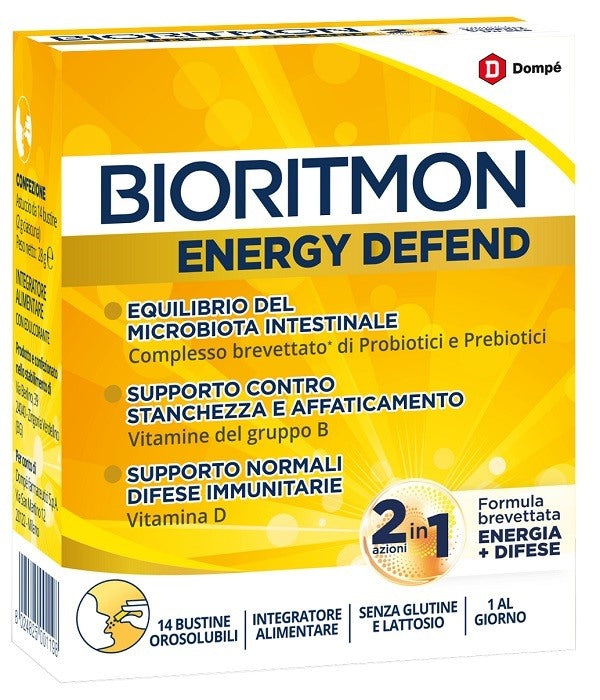 dompe farmaceutici bioritmon energy defend 14 bustine dompe ean 8024825001198