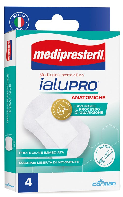 corman medipresteril ialupro braccia 75x10 cm 4 pezzi medi presteril ean 8016867014434