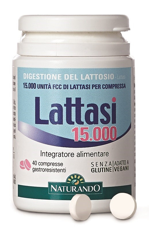 naturando lattasi 15000 40 compresse naturando ean 8013107051983