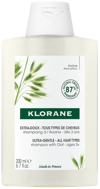 pierre fabre klorane shampoo al latte di avena 200 ml klorane ean 3282770145366