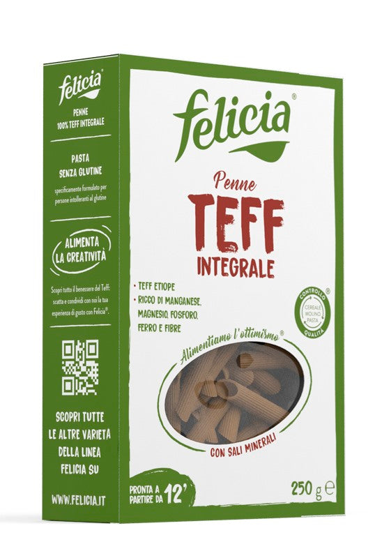 andriani felicia penne teff integrale 250 g ean 8032804431409