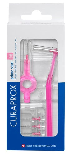 curaprox curaprox cps 08 scovolino prime start 08 pink 5 pezzi curaprox ean 7612412427776