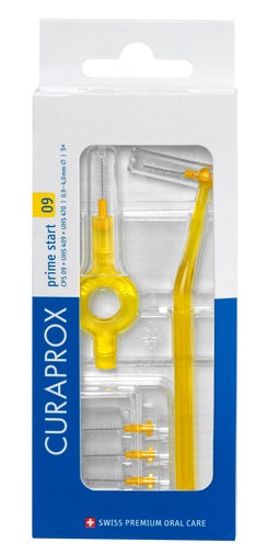 curaprox curaprox cps 09 scovolino prime start 09 yellow 5 pezzi curaprox ean 7612412427844