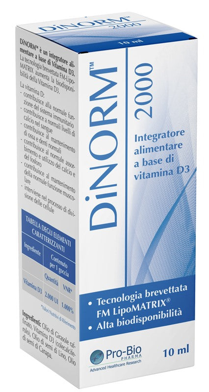 leading med dinorm 2000 gocce 10 ml pro bio integra ean 8013710505774