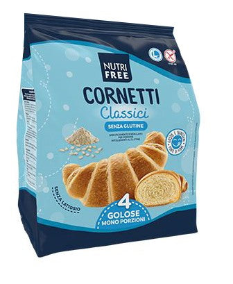 nuova terra nutrifree cornetti classici 4 pezzi da 50 g nutrifree ean 8008696030235