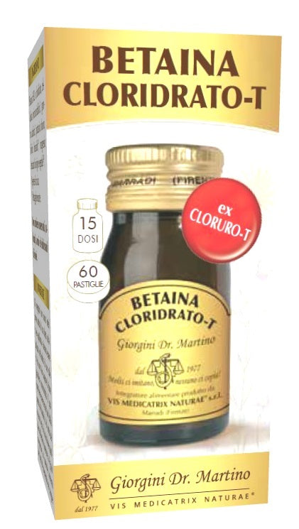giorgini ser vis betaina cloridrato t 60 pastiglie ean 8058045121251