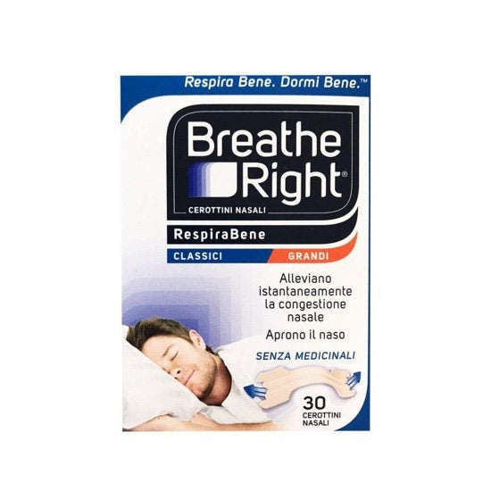 efas cerotti nasali breathe right classici grandi 30 pezzi ean 810071800511