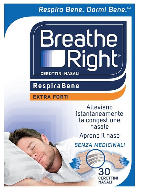 efas cerotti nasali breathe right extra forte 30 pezzi ean 810071800535