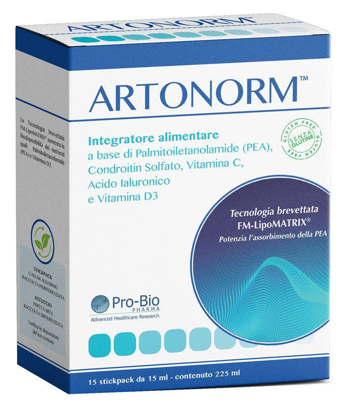 leading med artonorm 15 stickpack da 15 ml pro bio integra ean 8013710505644