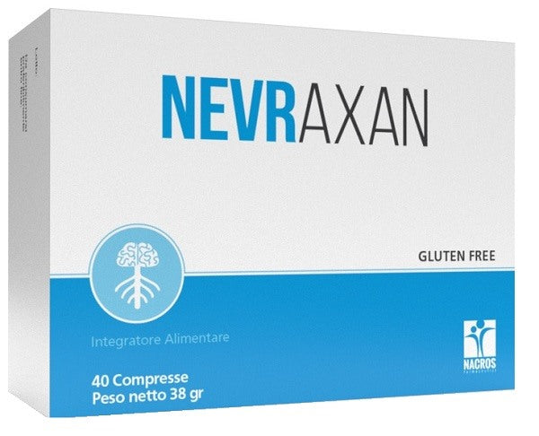 nacros nevraxan 40 compresse nacros ean 8058697510083