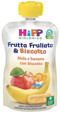 hipp italia hipp bio frutta frullatabiscotto mela banana biscotto 90 g hipp ean 4062300412866
