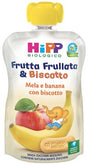 hipp italia hipp bio frutta frullatabiscotto mela banana biscotto 90 g hipp ean 4062300412866
