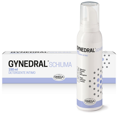 omega pharma gynedral schiuma detergente intimo 150 ml omega pharma