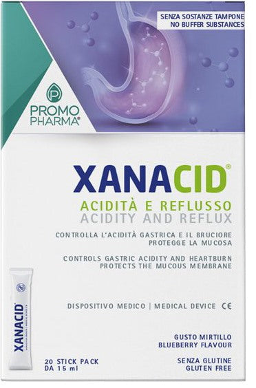 promo pharma xanacid 20 stick pack da 15 ml promopharma ean 8057977341539