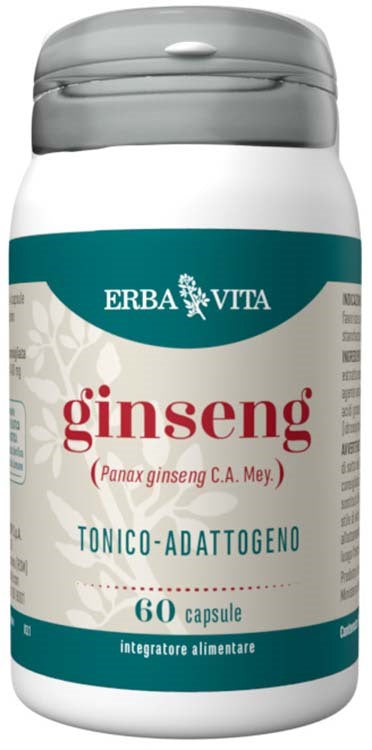 erba vita group ginseng 60 capsule erba vita ean 0767787924515