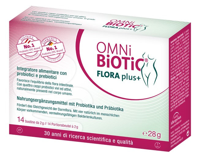istituto allergosan italia omni biotic flora plus 14 bustine da 2 g ean 9120117910304