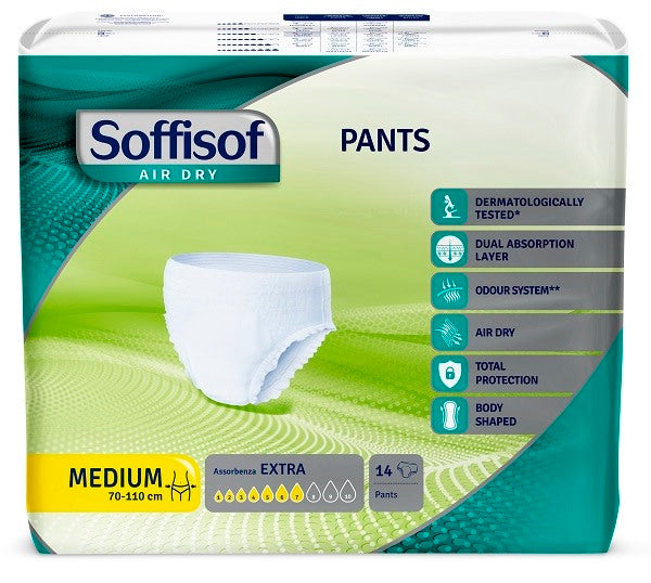 silc pannolone soffisof air dry pants extra m 14 pezzi soffisof ean 8007300028606