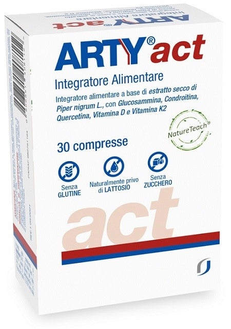 jointherapeutics arty act 30 compresse rivestite ean 8056992580015