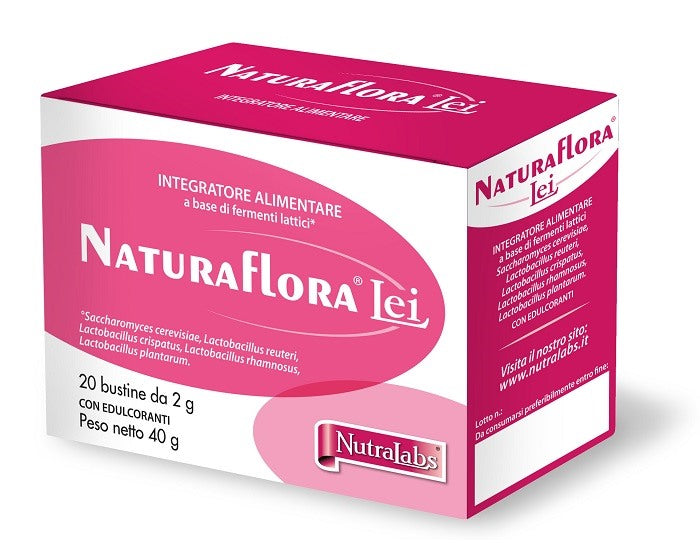 nutralabs naturaflora lei 20 bustine