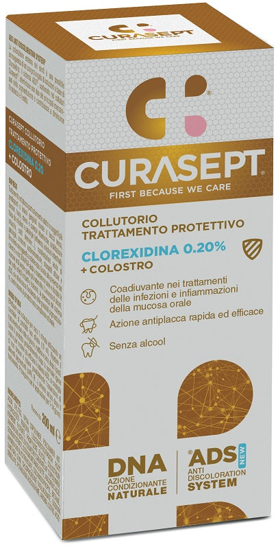 curasept curasept collutorio ads dna trattamento protettivo 200 ml curasept ean 8056746072582