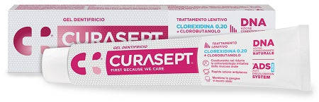 curasept curasept gel dentifricio ads dna trattamento lenitivo 75 ml curasept ean 8056746072599