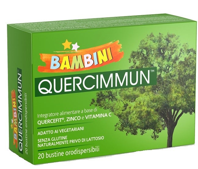 scharper quercimmun bambini 20 bustine orosolubili scharper