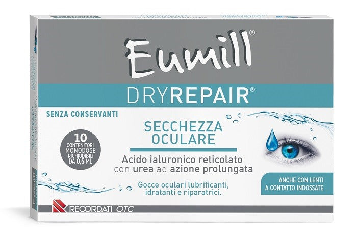 recordati otc eumill dryrepair gocce oculari 10 pezzi da 05 ml eumill ean 8057742820788