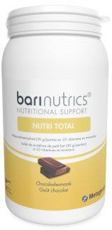 metagenics belgium barinutrics nutritotal cioccolato polvere ean 5400433291054