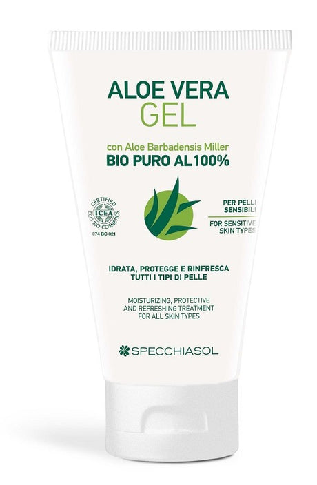 specchiasol named aloe vera gel bio puro 100 150 ml specchiasol ean 8002738882400