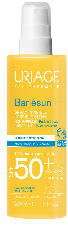 uriage eau thermale bariesun spray invisibile senza profumo spf 50 200 ml uriage ean 3661434008405