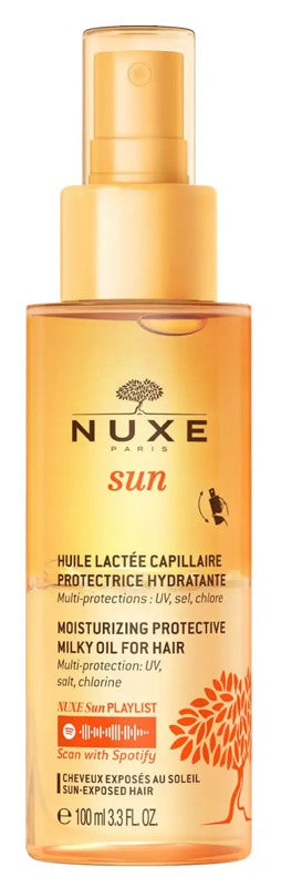 nuxe nuxe sun huile lactee capillaire 100 ml nuxe ean 3264680025341