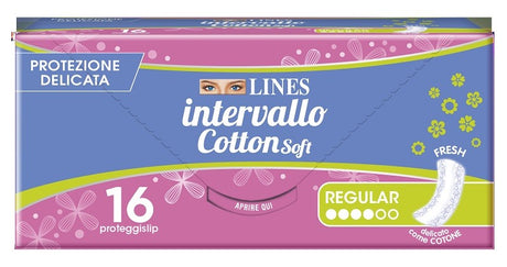 fater proteggislip lines intervallo cotton soft fresh distesi 16 pezzi lines ean 8001480402003