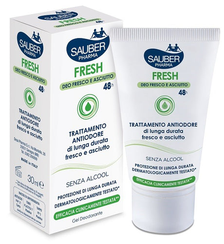 desa pharma sauber fresh deodorante gel astuccio 30 ml ean 8005520611325