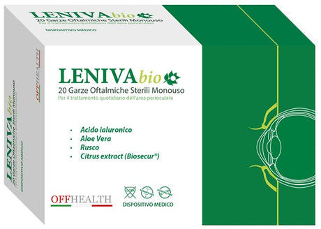off health garze oftalmiche leniva biosecur 20 pezzi offhealth ean 8056420810202