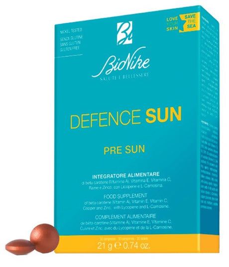 icim bionike defence sun pre sun 30 compresse bionike ean 8029041108010