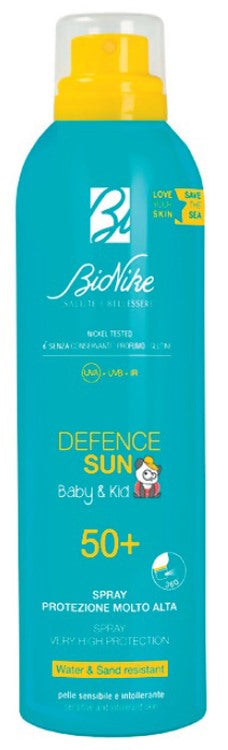 icim bionike defence sun babykid spray spf 50 200 ml bionike ean 8029041109024