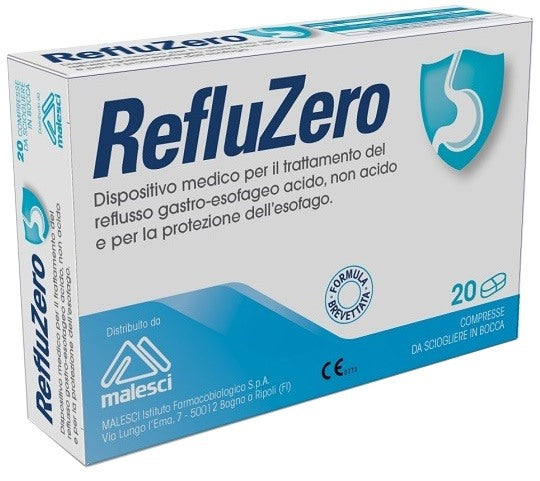menarini comm refluzero 20 compresse ean 8051013470009