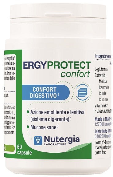 laboratori nutergia ergyprotect confort 60 capsule 31 g laboratori nutergia