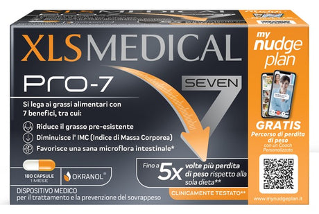 perrigo italia xls medical pro 7 180 capsule xls ean 5400951001180